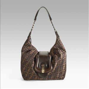 FENDI Zucca Hobo Bag
